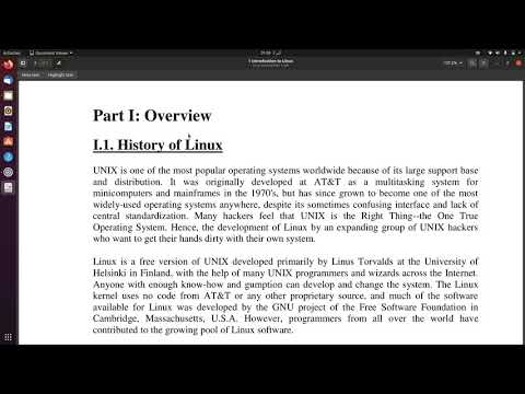 OS Lab 1 - History of linux