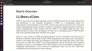 OS Lab 1 - History of linux