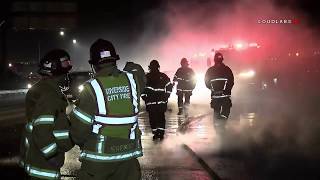 Vehicle Fire SB 215 Freeway  / Riverside  11.12.18