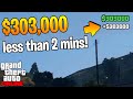 $303,000 in less than 2 Mins completing the Maze Bank Arena Time Trial GTA 5 Online