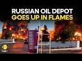 Ukraine Strikes Russia LIVE: MASSIVE BLAST Shocks Moscow as Oil Depot in Krasnador Goes Up in Smoke