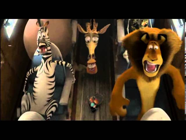 Madagascar 2: Airplane crash