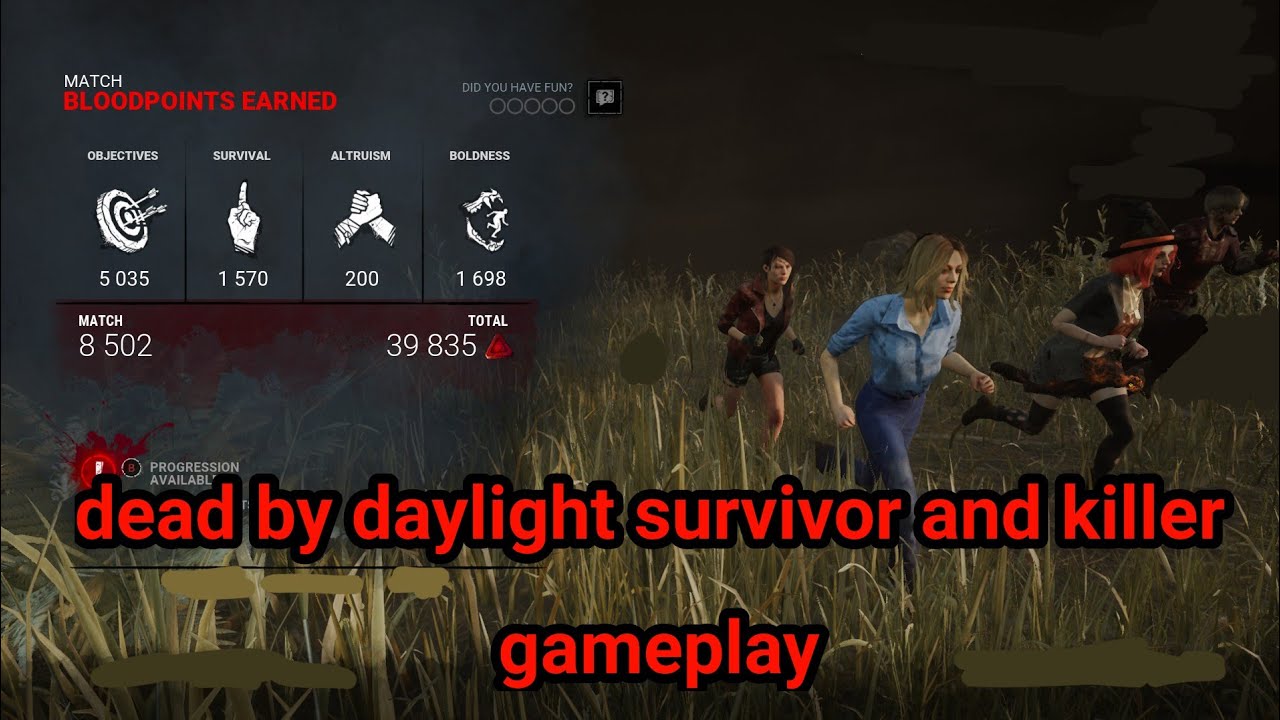 dead by daylight survivor and killer gameplay - YouTube