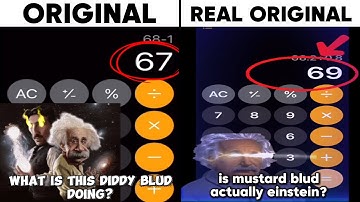 What Is This Diddy Blud Doing On The Calculator Real Original Version