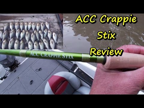 ACC Crappie Stix 13' Crossover review/ ACC Crappie Stix rear seat rod  review/GS13SG Crossover review — Small Water Sportsman