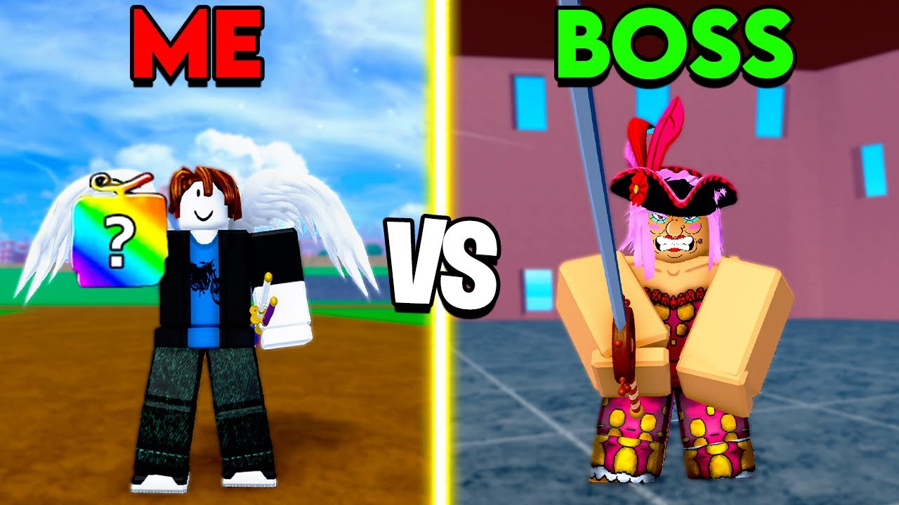 Killing EVERY Boss, But my Fruit is Random (Blox Fruits)