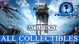 Star Wars Battlefront - All Collectible Locations All Maps/Missions (Hoth, Tatooine, Endor, Sullust)
