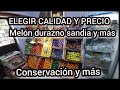 VERDULERIA Y FRUTERIA CALIDAD PRECIO CONSERVACIÓN Y MÁS , MELÓN SANDÍA DURAZNO Y MAS