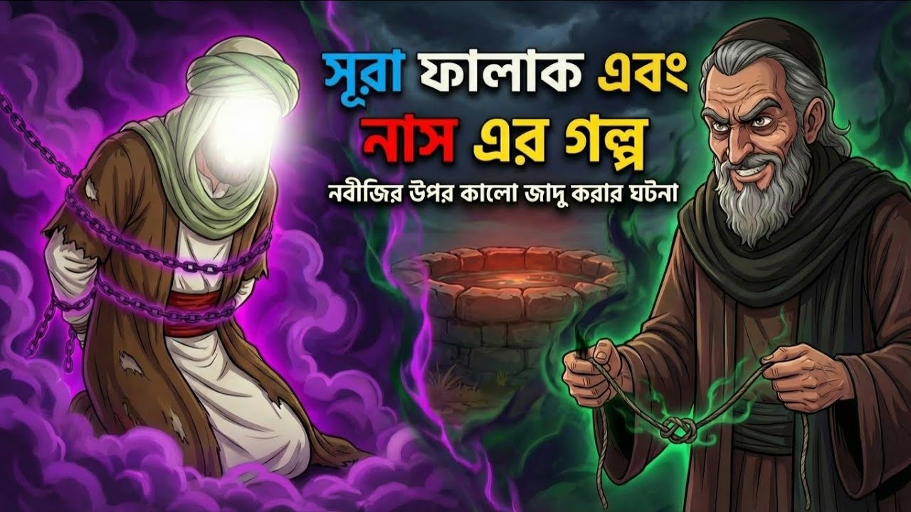সূরা ফালাক এবং নাস এর গল্প | নবীজির উপর জা*দু করা হয়েছিল!