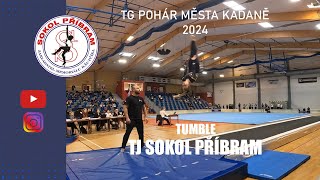 TG Pohár města Kadaně │TJ Sokol Příbram│Tumbling