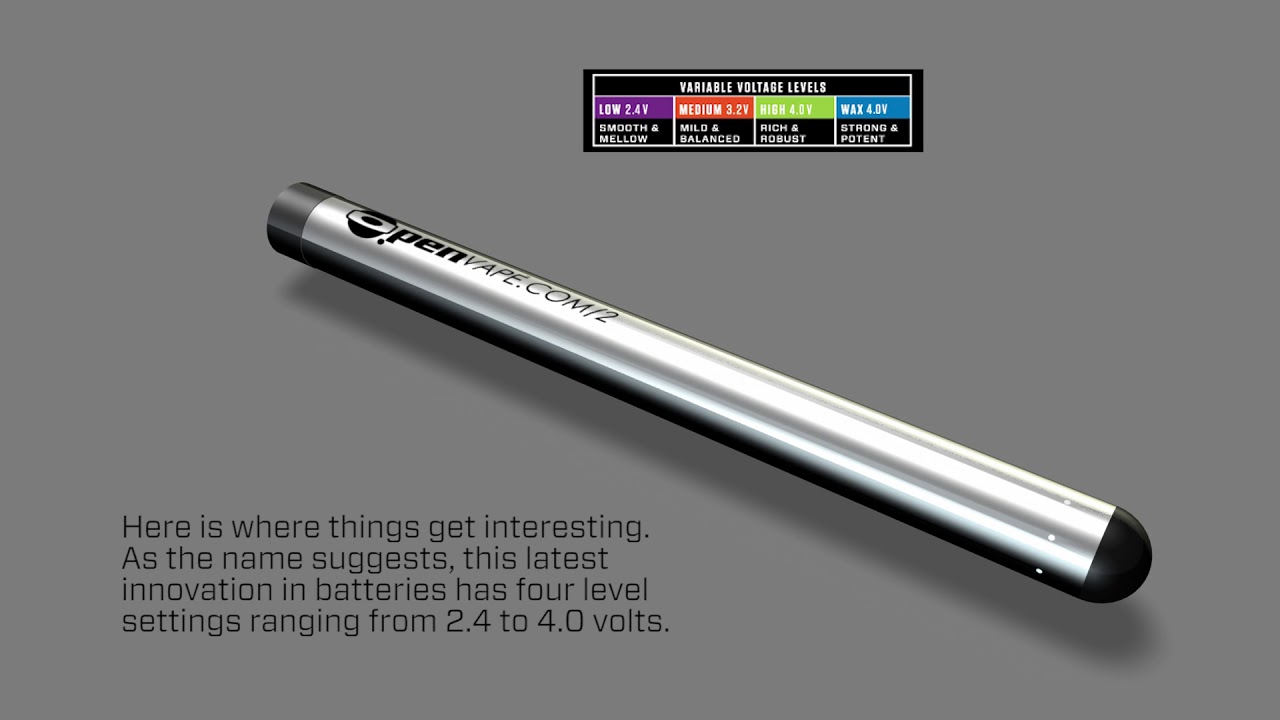 O.penVape 2.0 Variable Voltage Battery