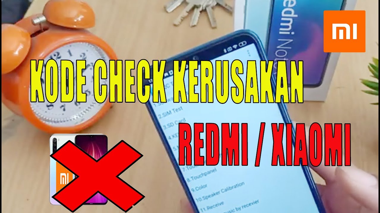 Redmi Display Check Code KODE CEK REDMI NOTE 8 | KODE CEK HP XIAOMI - YouTube