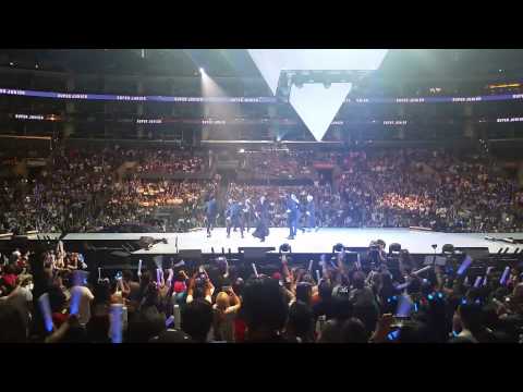 20150801 Super Junior Dance break at KCON 2015 (fancam)