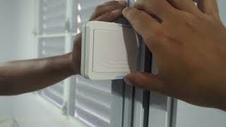 Stredge: Sliding Door Lock 2 Pack, Child Safety Lock For Sliding Glass Doors