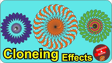 Cloning Effect - Corel draw | how to Clone in coreldraw | Tips and Tricks tutorial for beginners
