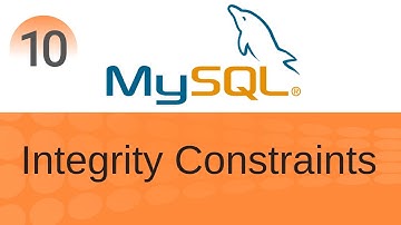 SQL Tutorial 10: Integrity Constraints