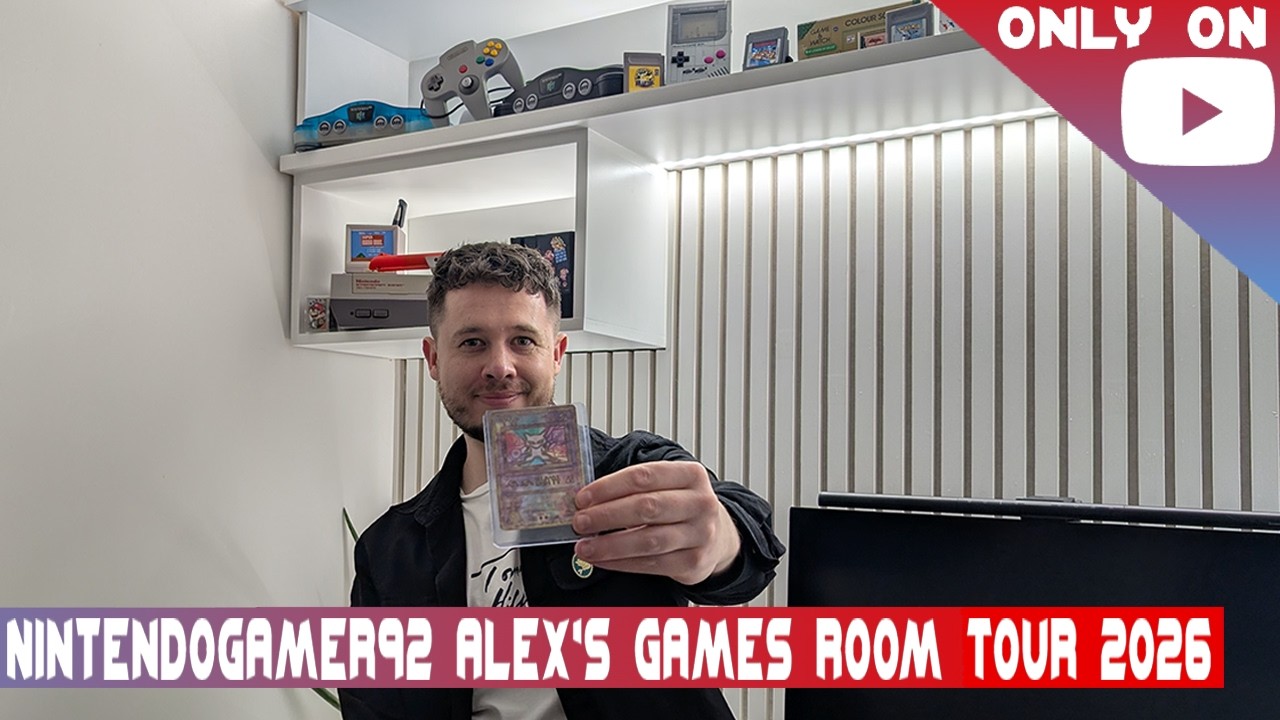 Alex (NintendoGamer92) Shows Us His Gaming Setup! 🎮✨ | 2026 Tour