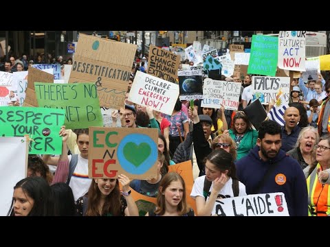 Video: Millioner Marsjerer For Global Climate Strike