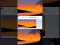 Draw to sun scenery of landspace ll #computer #art #online #drawing #painting #mspaint #border