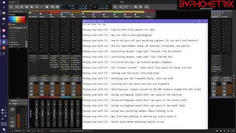 Mixing Loud with CTZ - Epi 1 - Clip-to-Zero (CTZ) updates for 2022