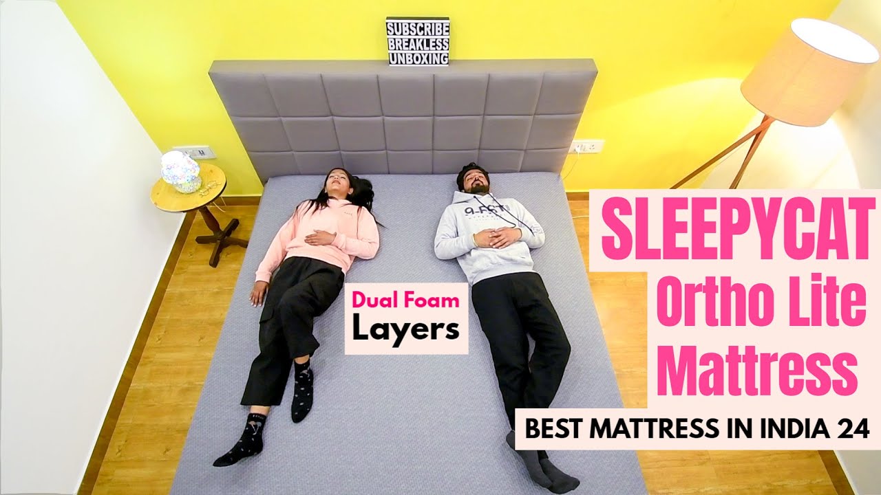 SleepyCat Ortho Lite Mattress Review 24 Best Mattress in India 24 Orthopedic Mattress in