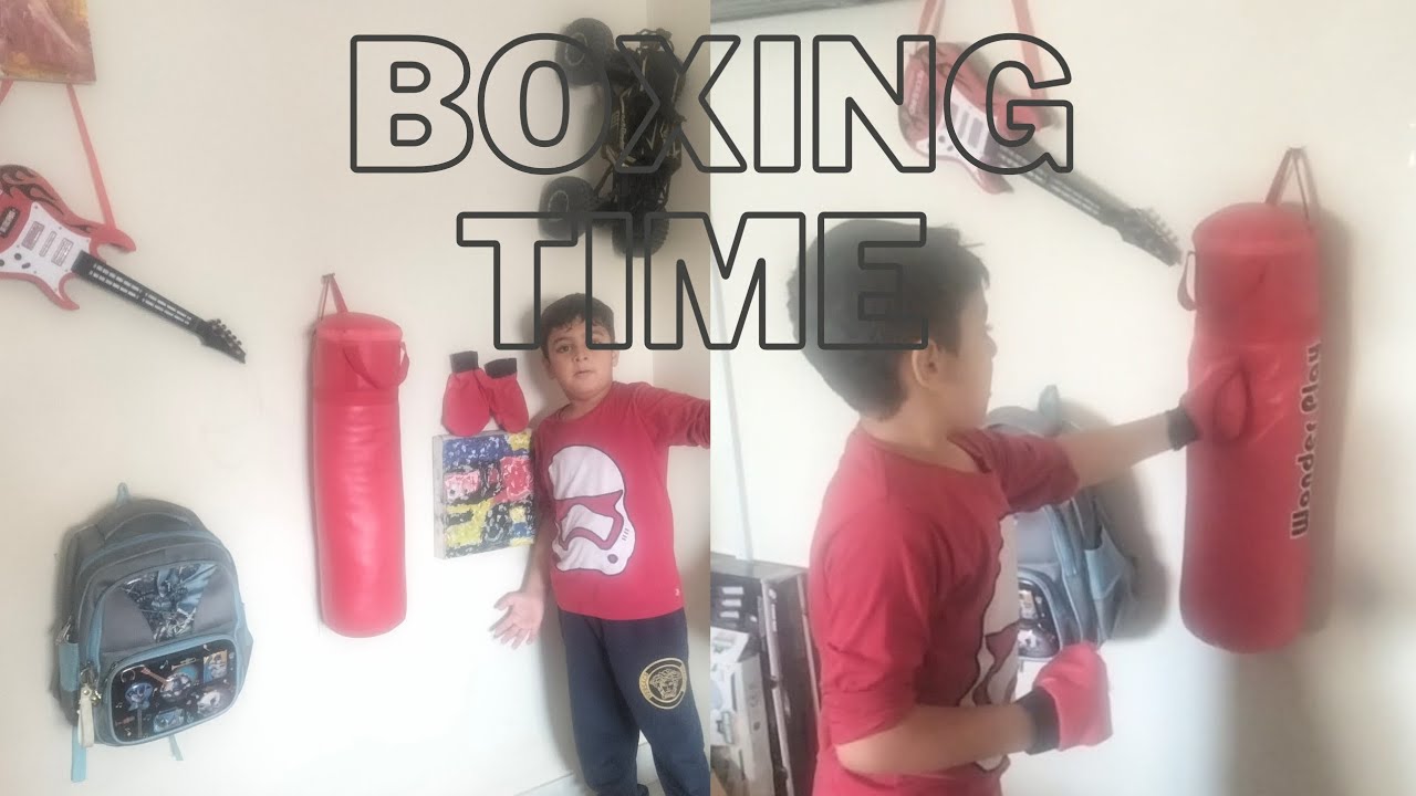 BOXING Bag Unboxing and Practice.. - YouTube