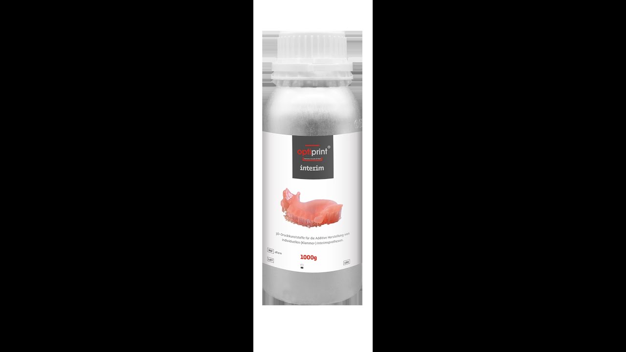 Próteses flexíveis provisórias impressas com a resina interim da Dentona