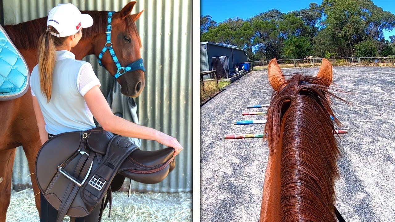 EQUESTRIAN SUMMER ROUTINE! | GO PRO EDITION