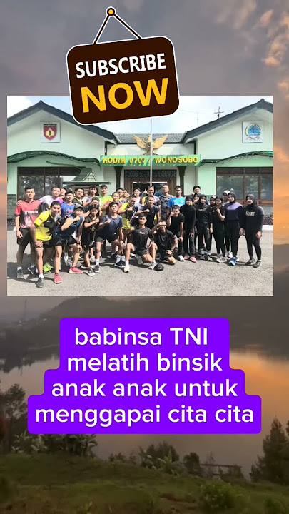 Ketelatenan babinsa TNI dalam membantu pemuda pemudi untuk menggapai cita cita #viralvideo #tni
