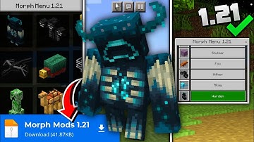 [ Top 3 ] "Morph Mod for Minecraft Pe 1.21" || Updated ⚡