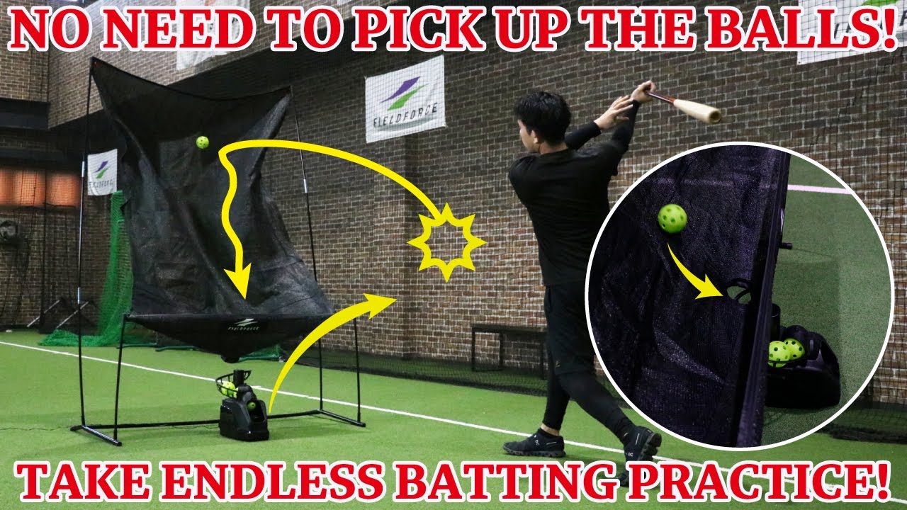 Compact Auto-Return Toss Machine - Indoor Batting – Baseball Samurais