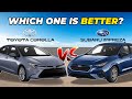 Toyota Corolla 2025 vs Subaru Impreza 2025 | COMPLETE Specs Comparison &amp; BUYER'S VERDICT
