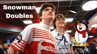 The Lanes Were Impossible! | Snowman Doubles Recap