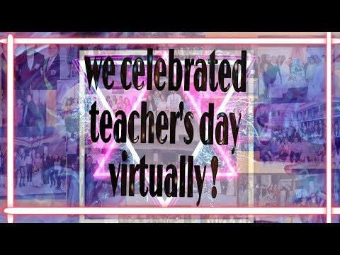 Teachers' Day Virtual Celebration 2020 | Class 12 | CJM Waverley 1/3