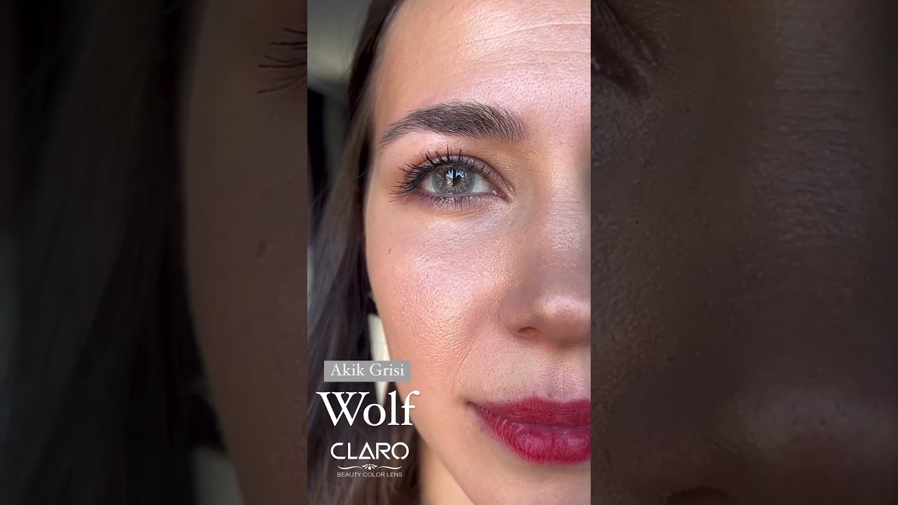 Renkli Lens -  CLARO WOLF - AKİK GRİSİ / Optikzade 