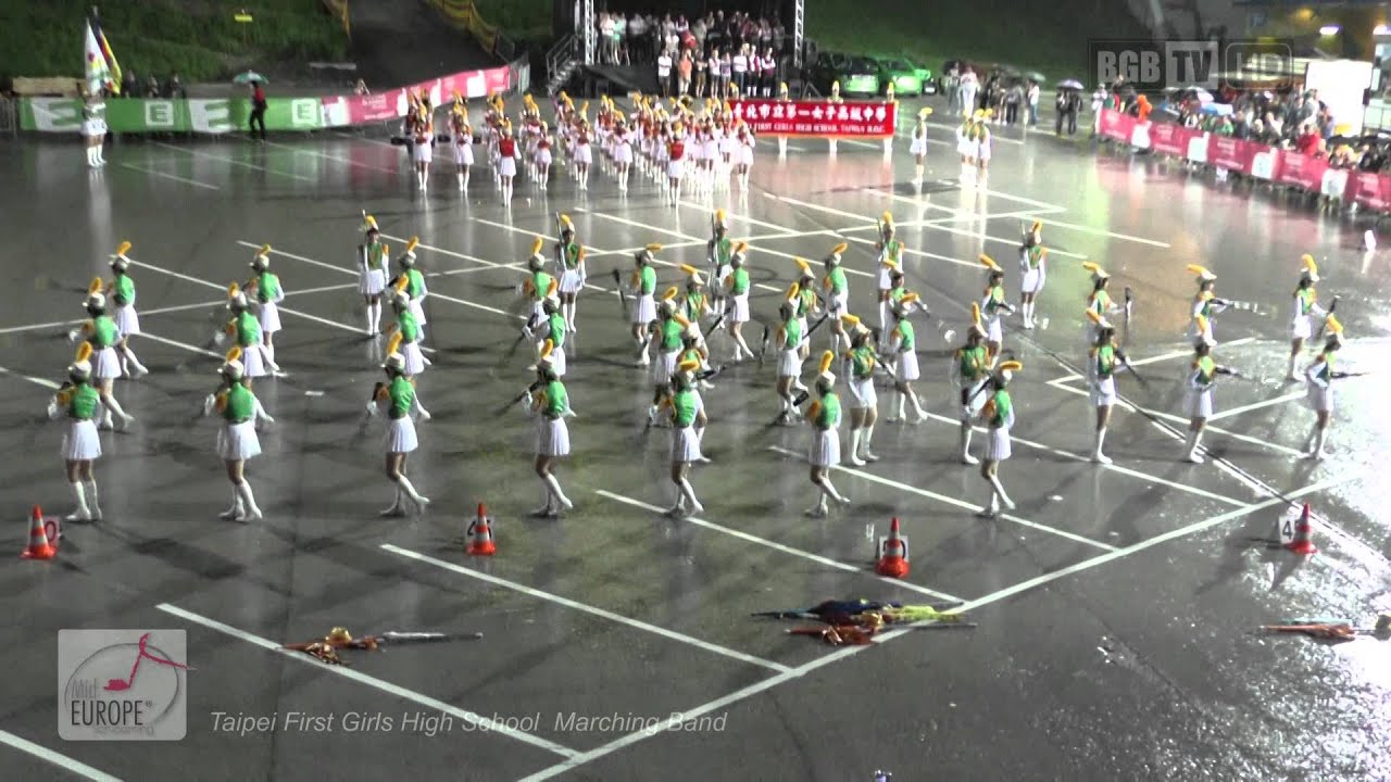 Taipei First Girls High School Marching Band - Showprogramm bei Mid Europe 2015