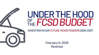Under the Hood of the FCSD Budget: Revenue