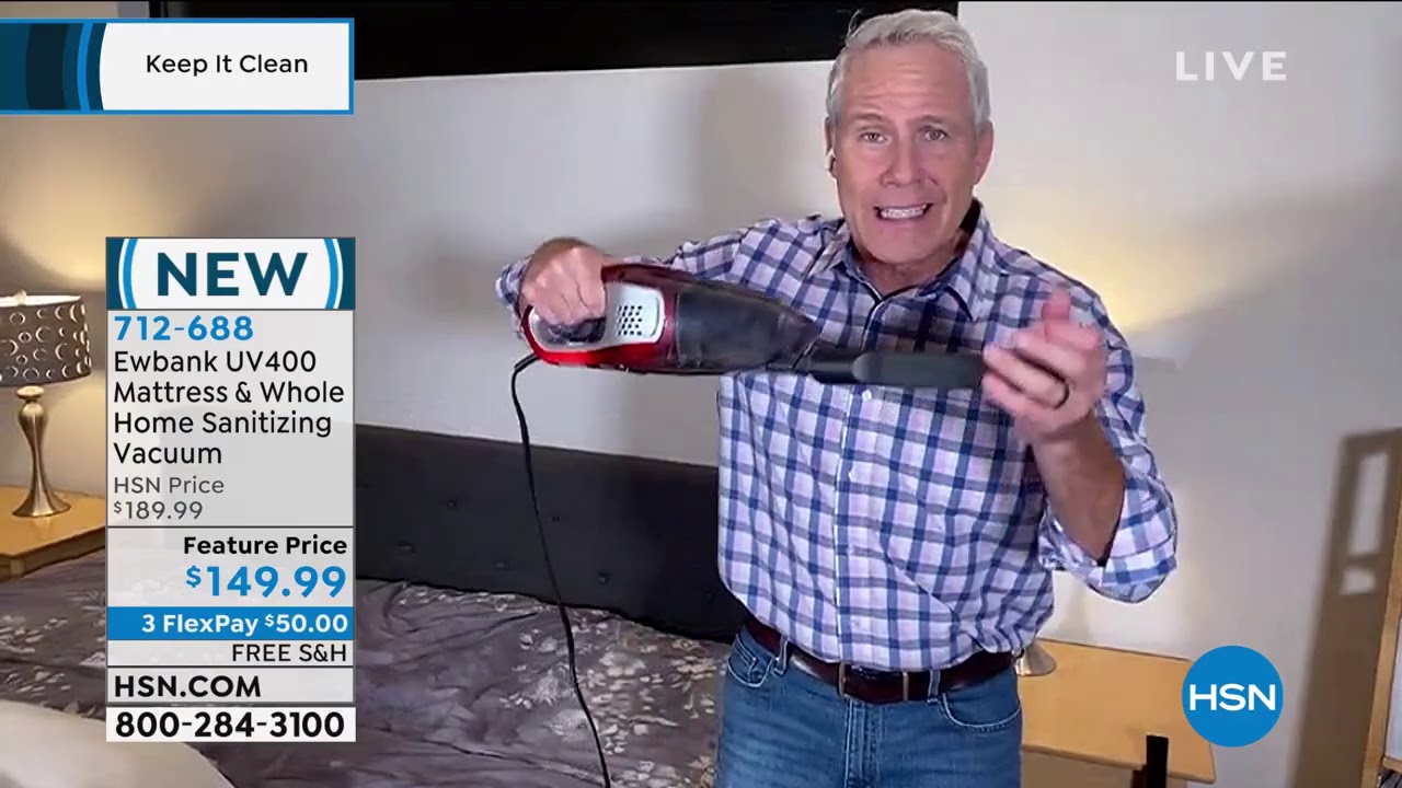 Ewbank UV400 Mattress Whole Home Sanitizing Vacuum YouTube