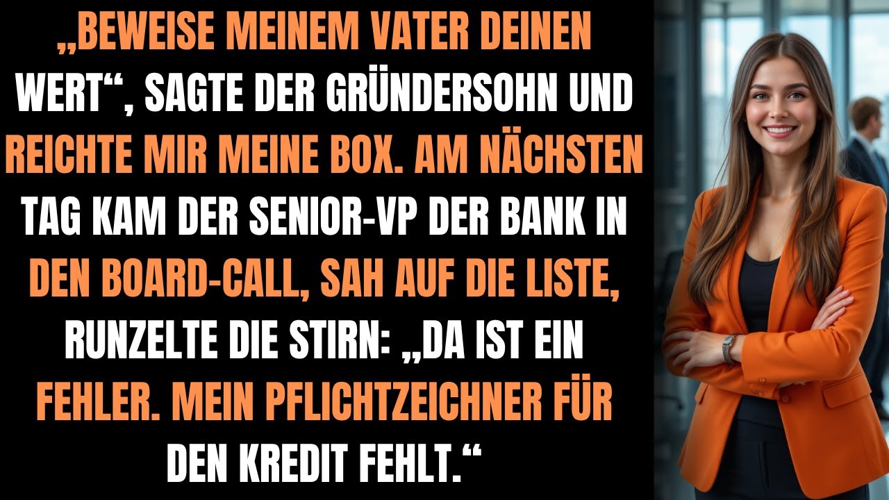 Der neue Chef lachte, bis die Bank ihn stoppte – mit MEINEM Namen auf Seite 43