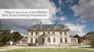 INSEAD Blue Ocean Strategy - programme focus