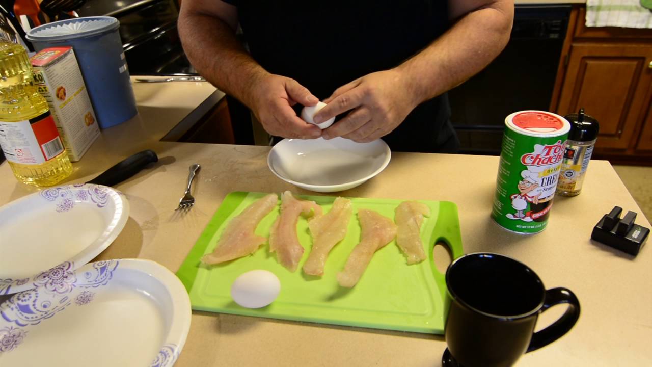Panko Crusted Citrus Crappie Fillets - YouTube