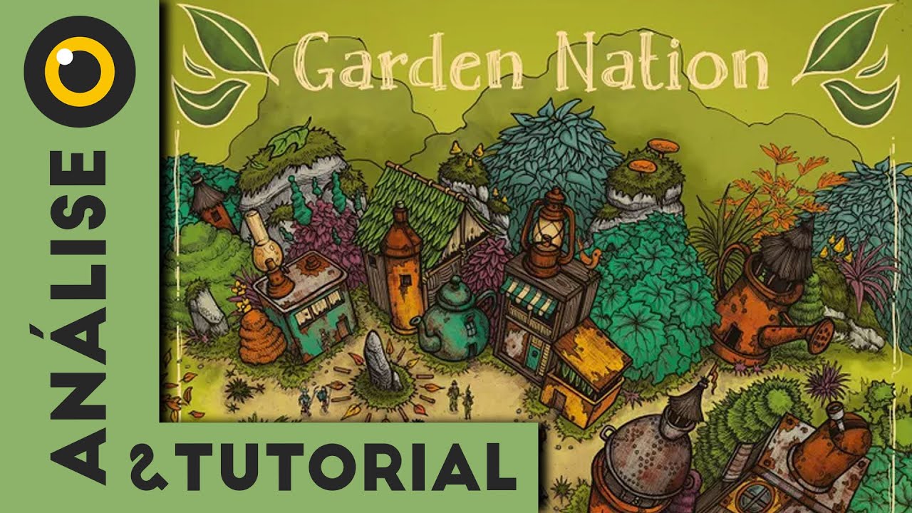 GARDEN NATION (Análise e Tutorial) | BOARD GAMES | ZOMBI TV - YouTube
