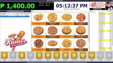 SPECIAL: Pizza Point of Sale (POS) - Vb.Net