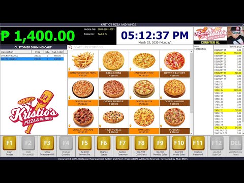 SPECIAL: Pizza Point of Sale (POS) - Vb.Net
