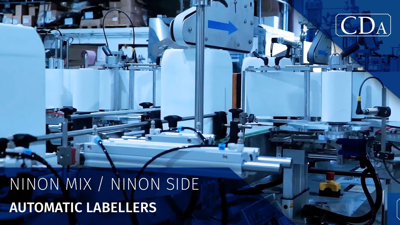 Ninon Mix + Ninon Side automatic labellers - CDA - YouTube