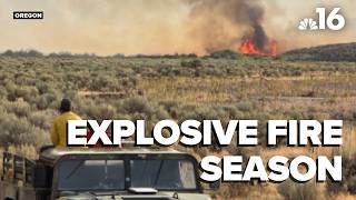 ODF explains what's driving Oregon's explosive wildfire season