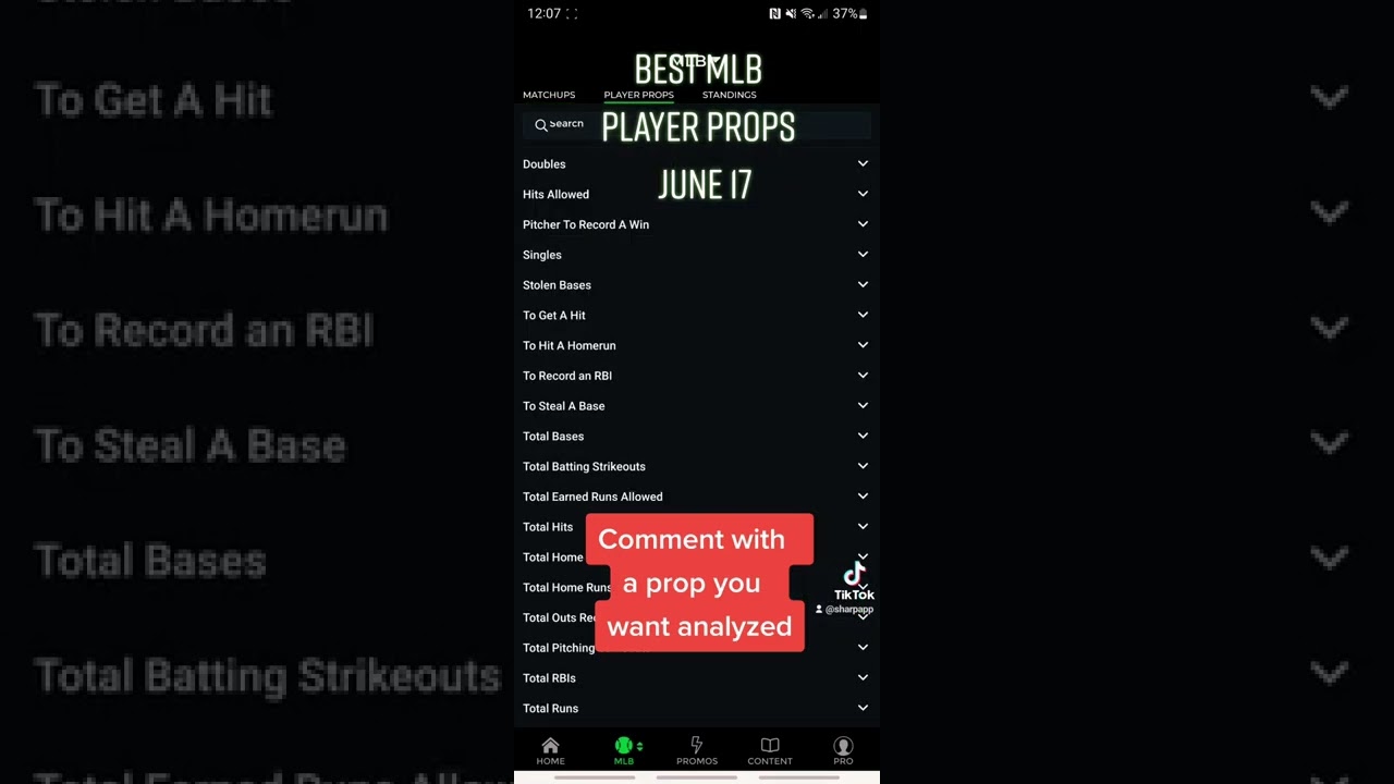 Best MLB Player Props To Bet Tonight! | Top Props June 17, 2022