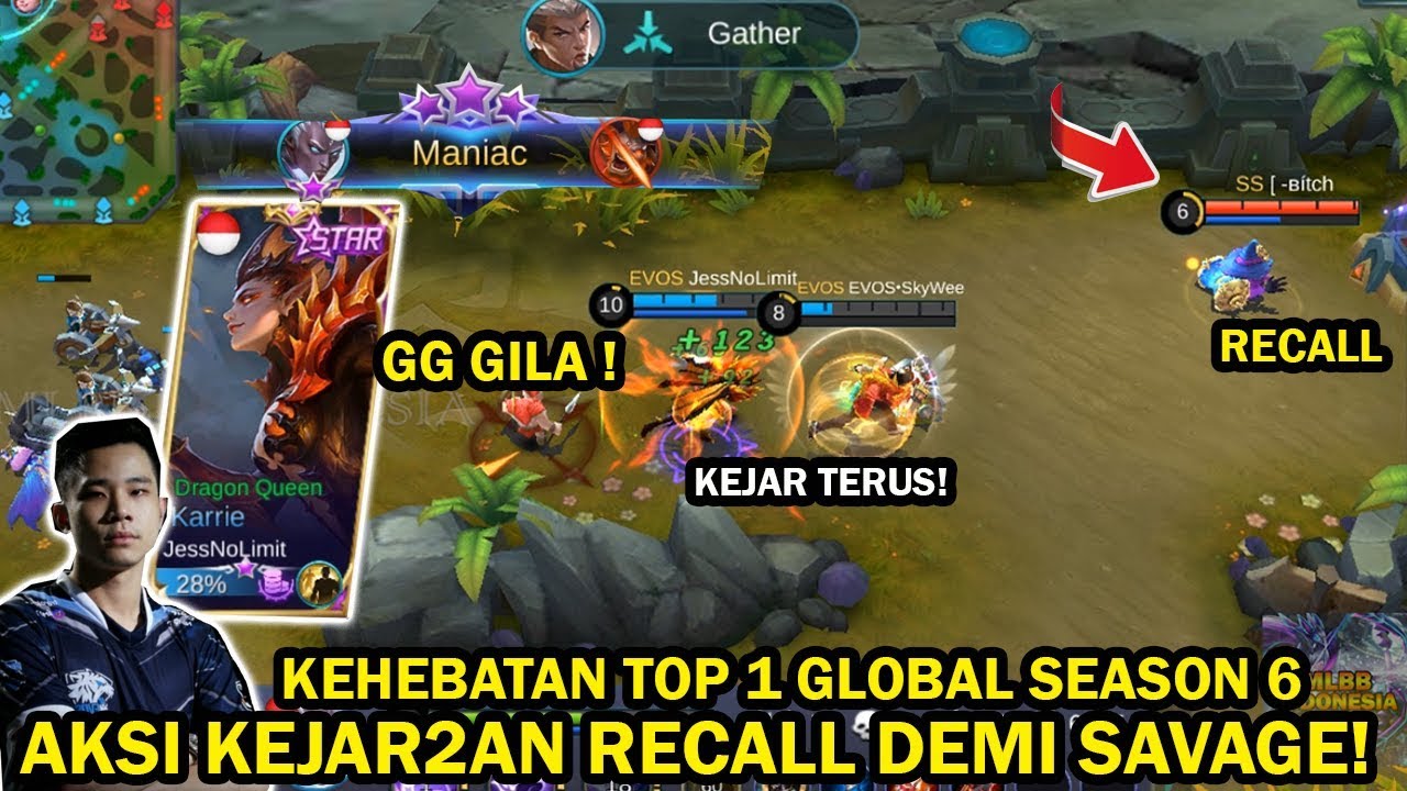PERMAINAN LUAR BIASA JESS NO LIMIT PAKAI KARRIE! HINGGA AKSI KEJAR - KEJARAN RECALL DEMI SAVAGE!