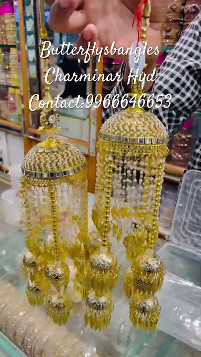 #charminar  Fancy bridal kalera #wholesale #bangles #charminarshopping #viralvideo #viral #shorts