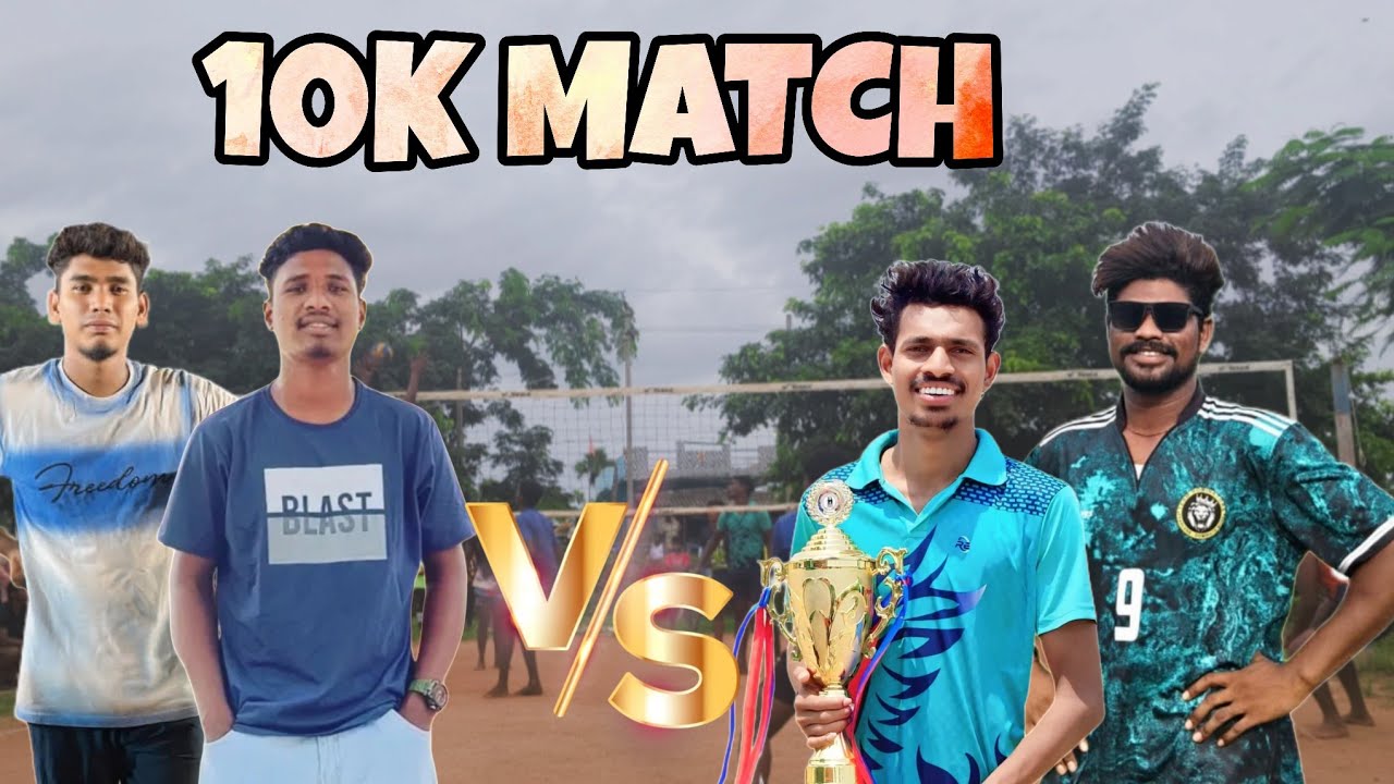 GANI SARVESH ANVESH 🆚 SAKETH BUNNY PRAVEEN 🔥 10K MATCH 💥🏐 SET 2